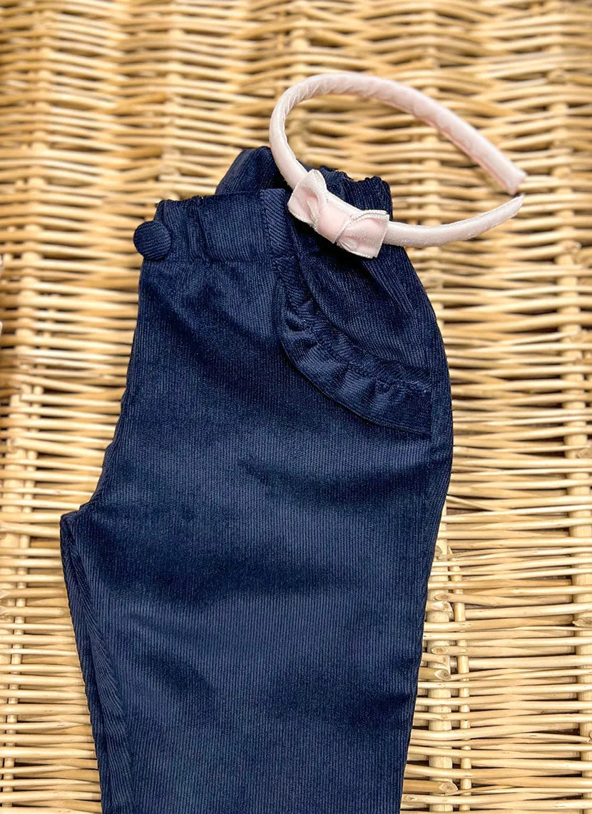 Girly Corduroy Pants