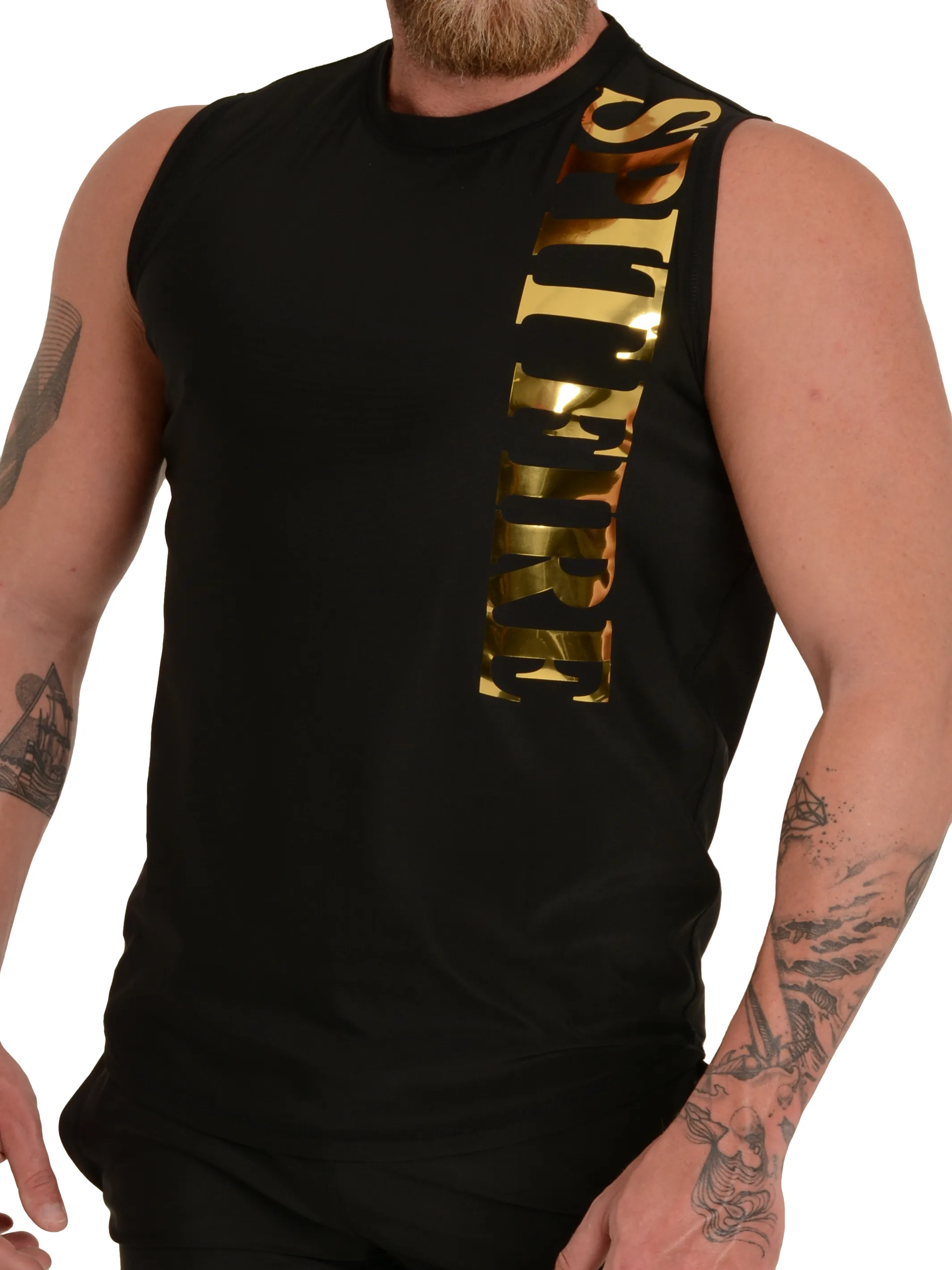 Golden Mid-Vest