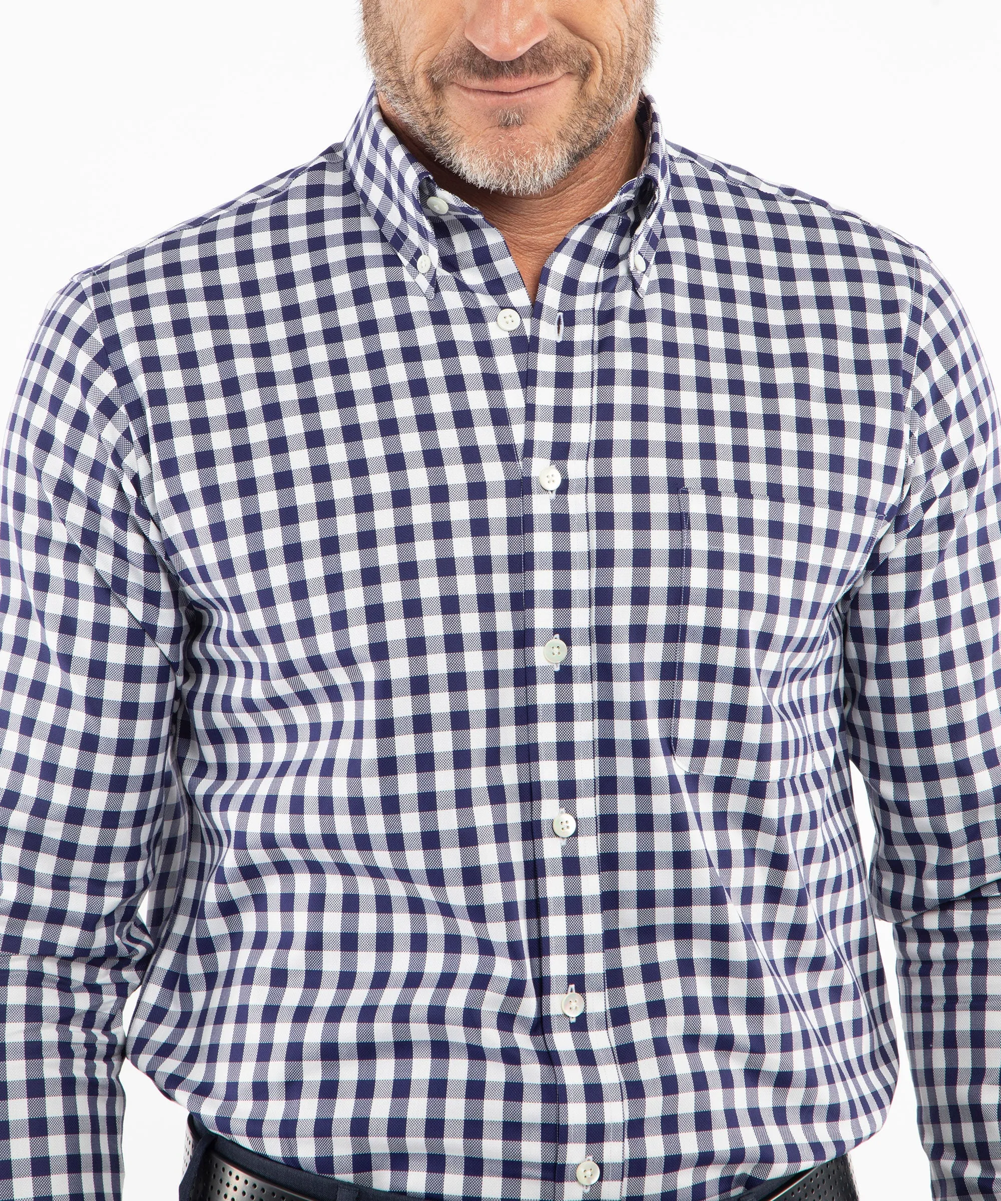 Heritage Oxford Gingham Long Sleeve Sport Shirt