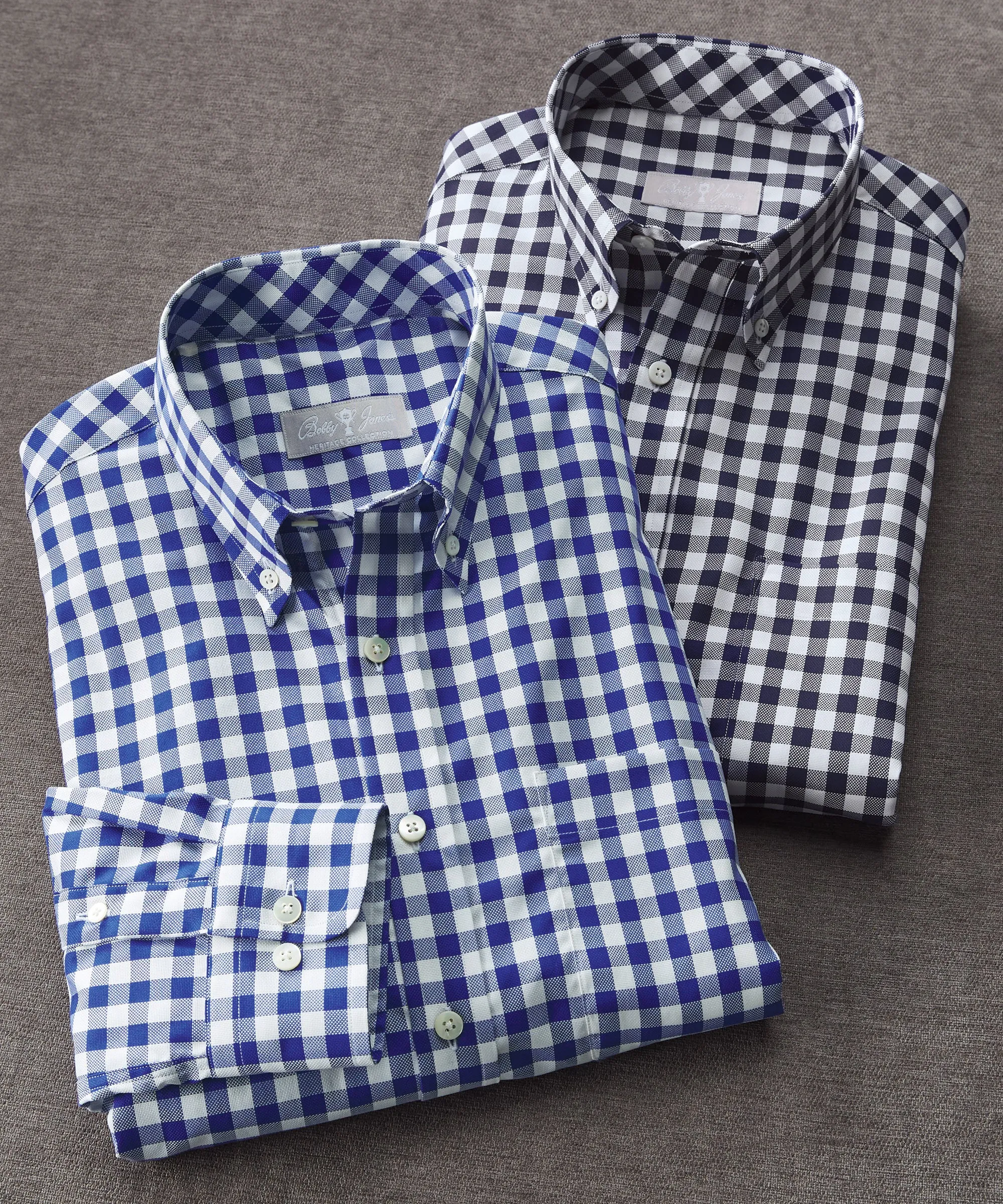 Heritage Oxford Gingham Long Sleeve Sport Shirt