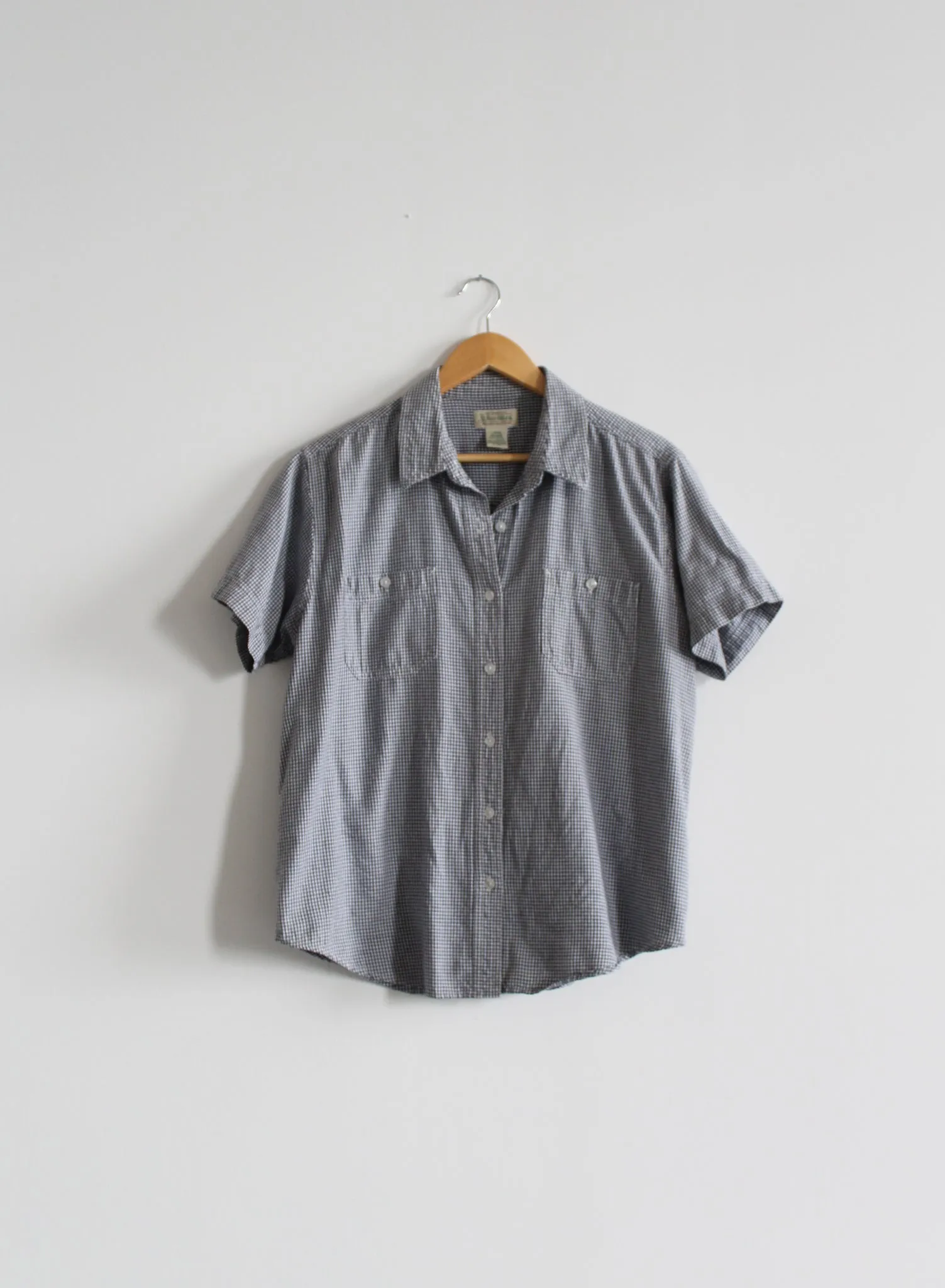 hilltop gingham button up