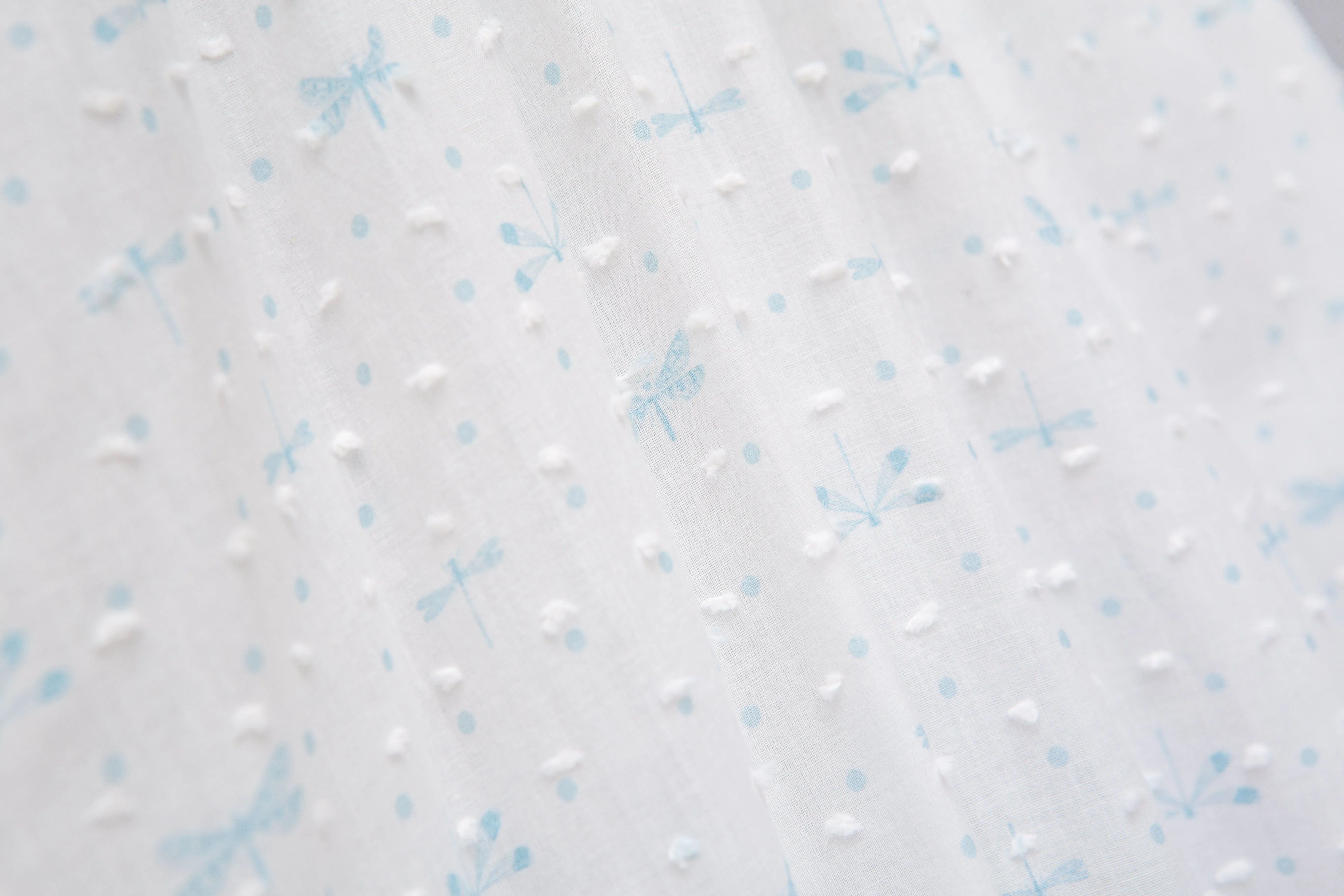 KLARA - GIRLS’ COTTON NIGHTDRESS BLUE DRAGONFLY