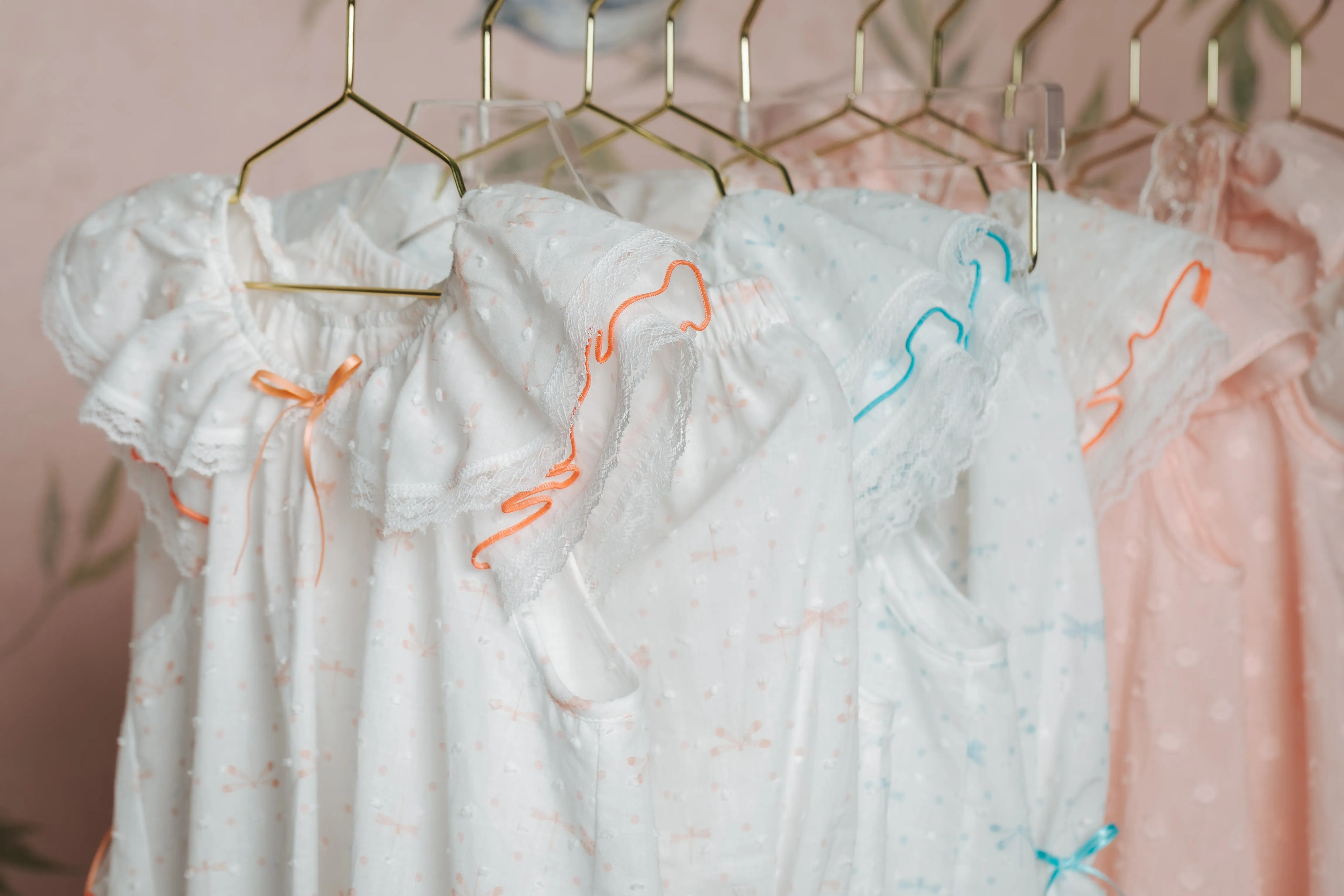KLARA - GIRLS’ COTTON NIGHTDRESS BLUE DRAGONFLY