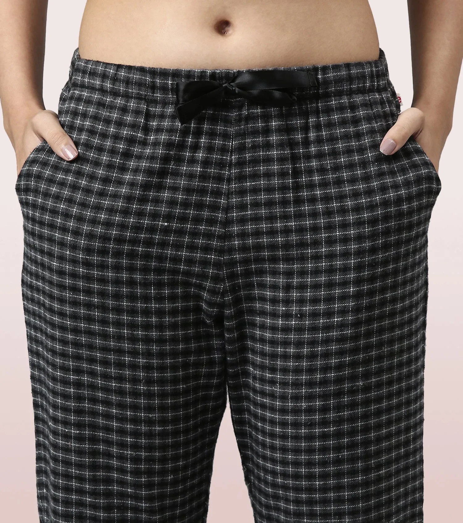 Lazy Pant Set | Cotton Flannel Woven Shirt And Pant Set
