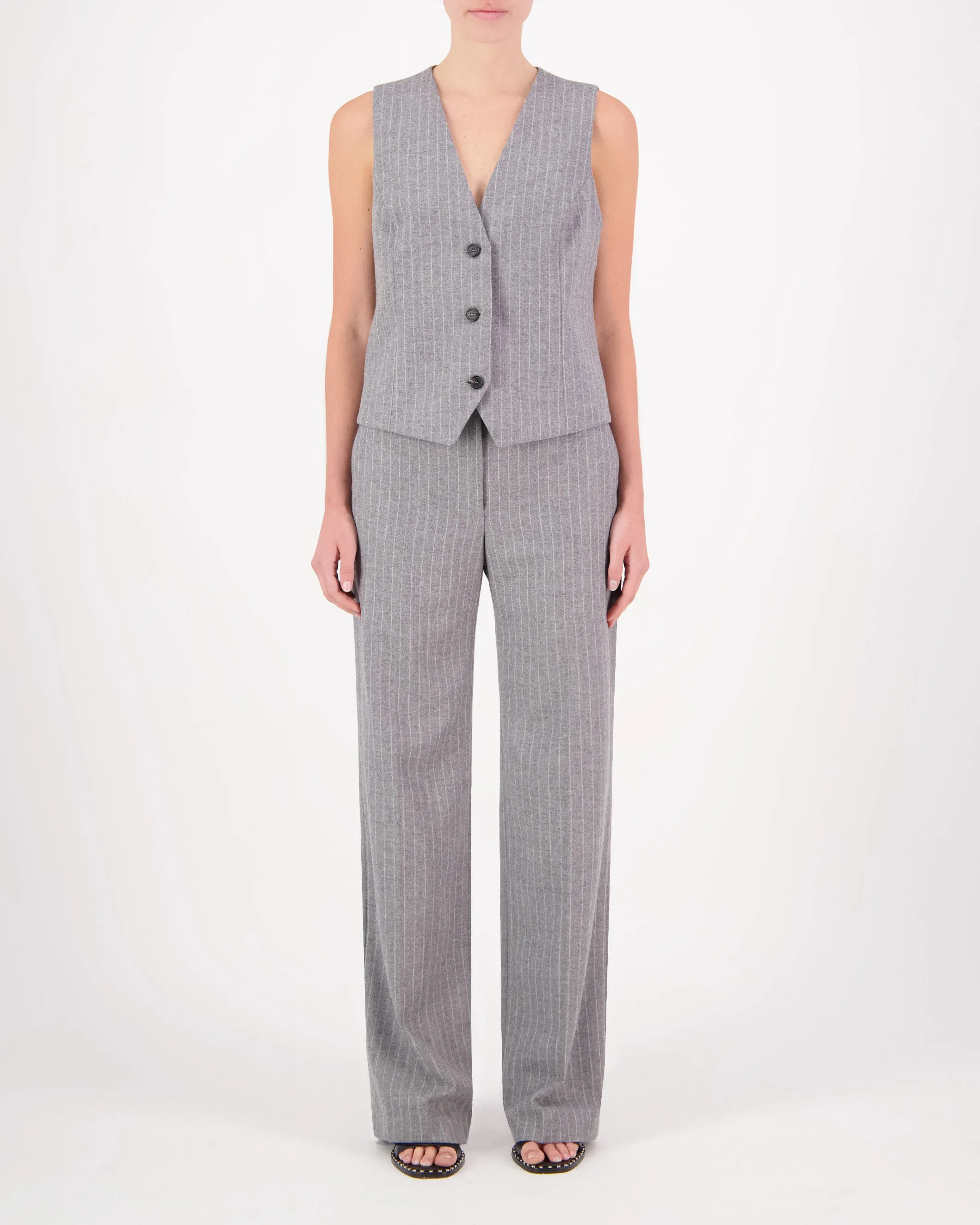 London Chalk Stripe Waistcoat