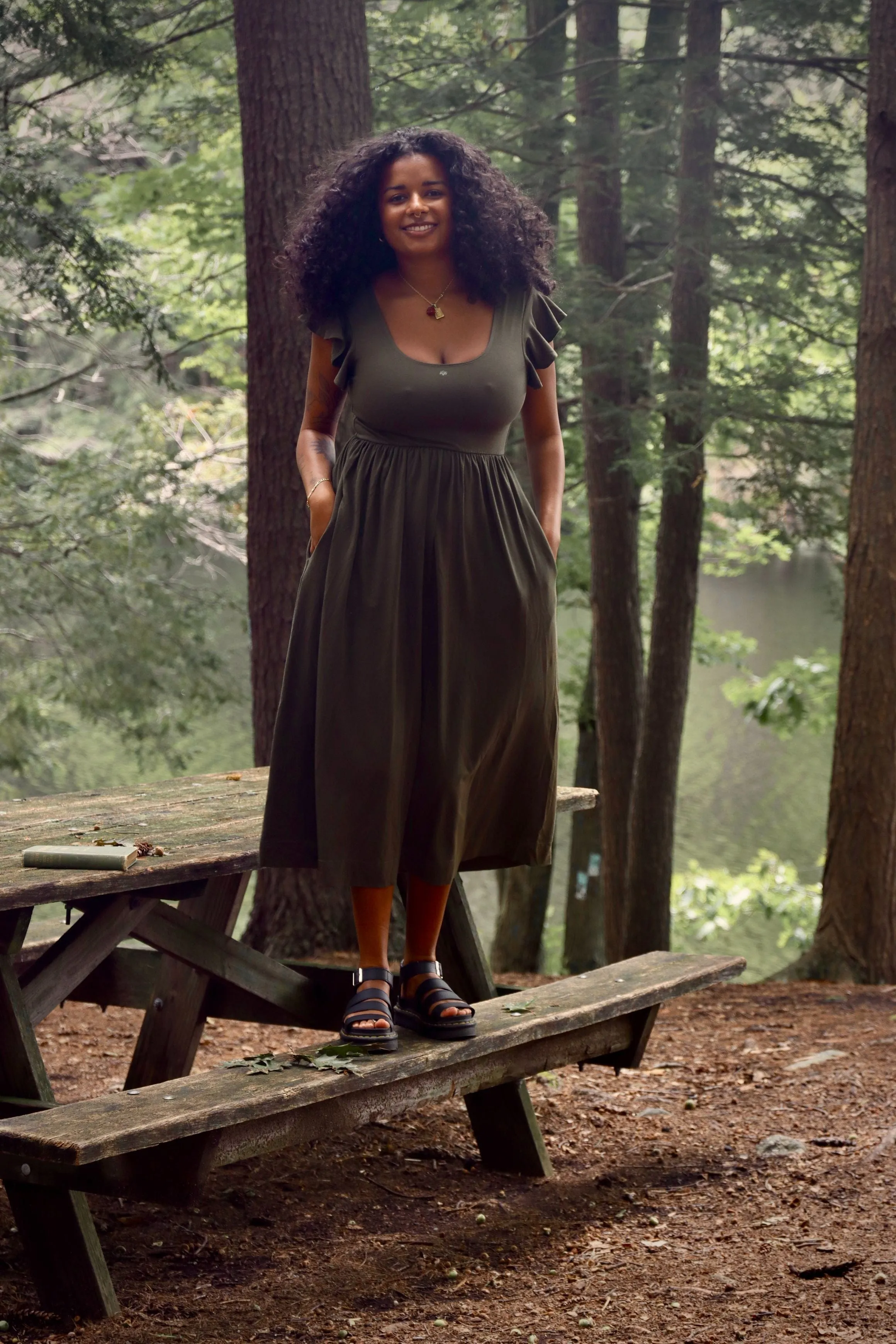 Maple Midi Dress
