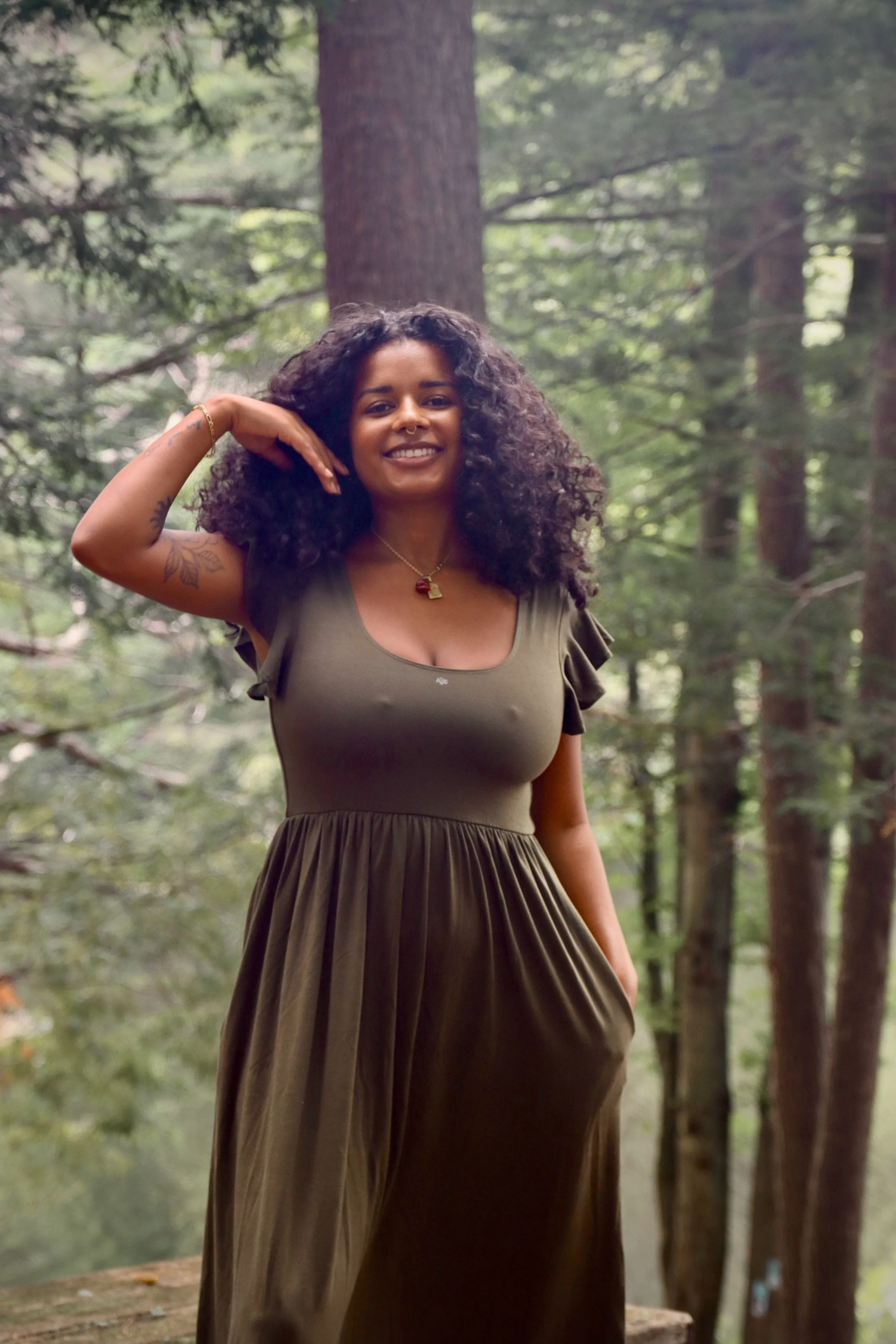 Maple Midi Dress