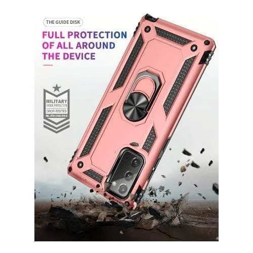 Military Kickstand Rose Gold Series Case - Samsung Galaxy Note20 5G (2020)