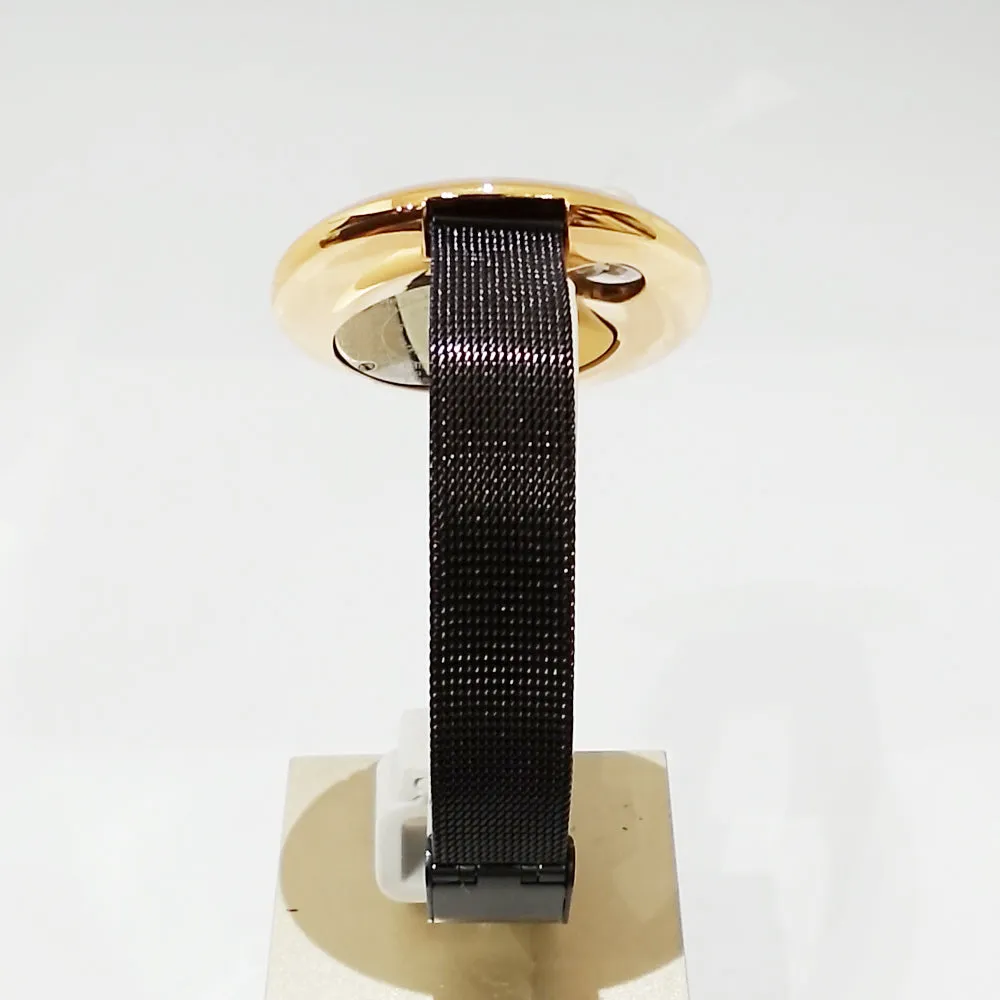 Misaki Eclipse Women's Rose Gold With Mesh Strap/Leather Strap Watch