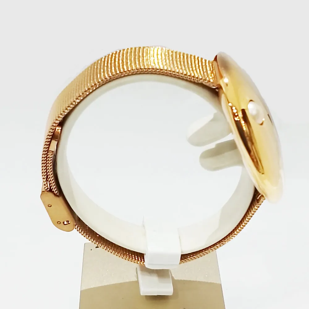 Misaki Eclipse Women's Rose Gold With Mesh Strap/Leather Strap Watch