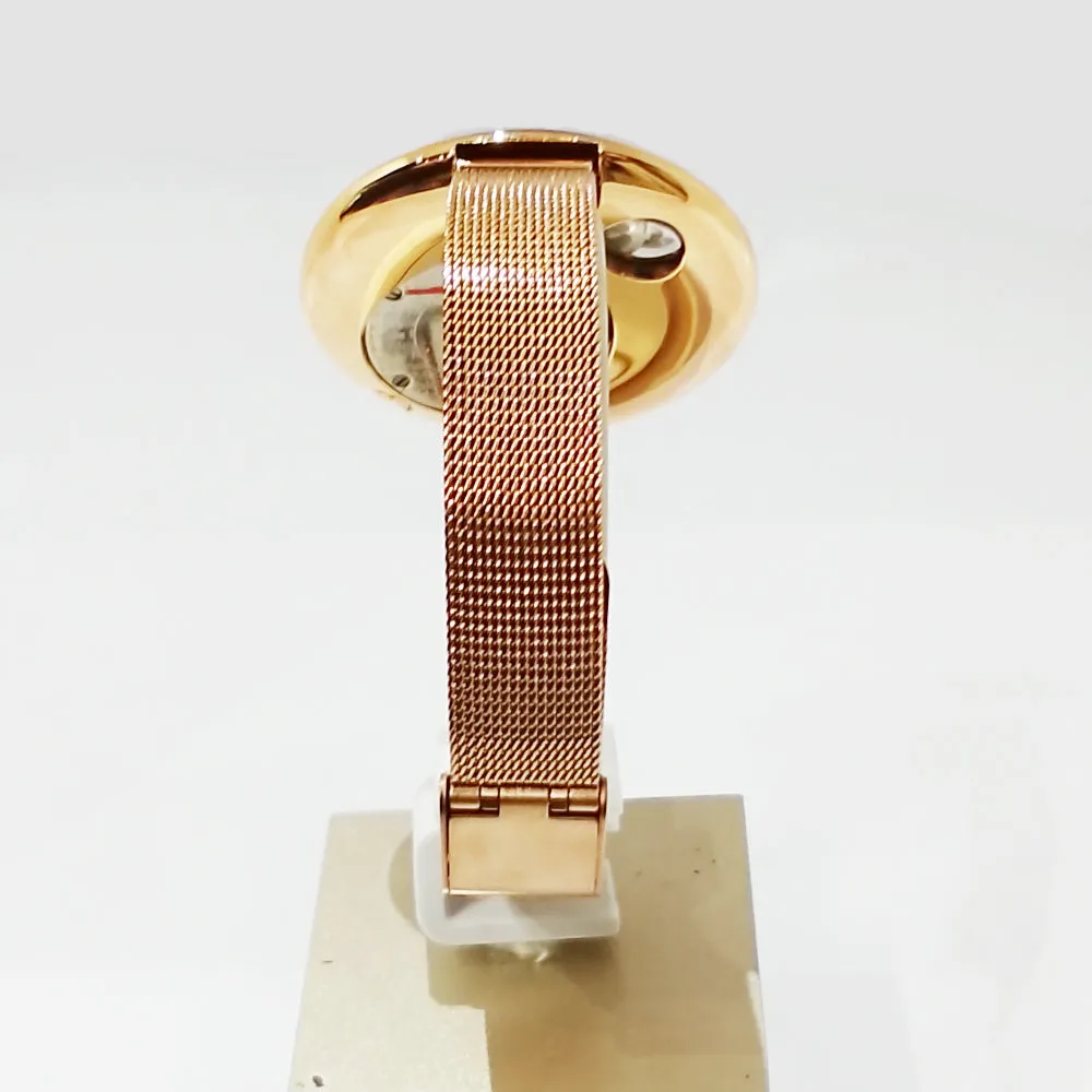 Misaki Eclipse Women's Rose Gold With Mesh Strap/Leather Strap Watch