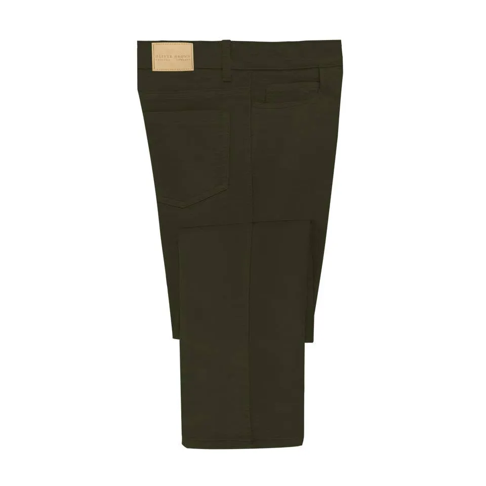 Moleskin Jeans - Olive