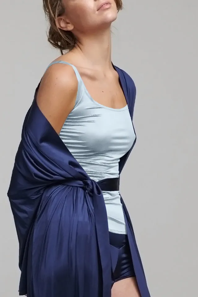 Nina Top - doveblue