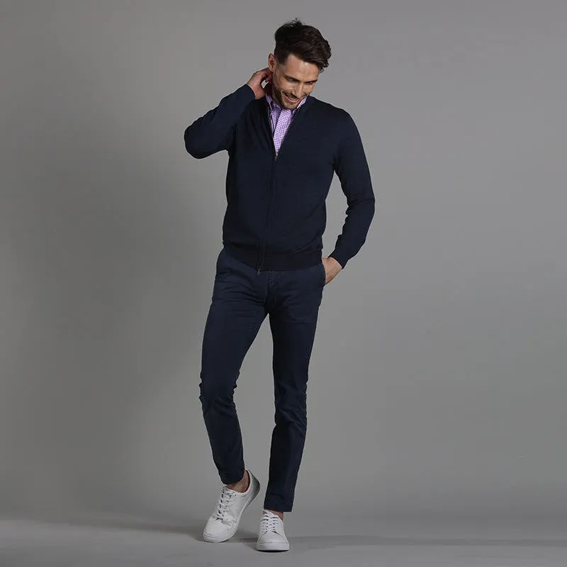 Oxford Button Down Collar Polo Lavender Gingham