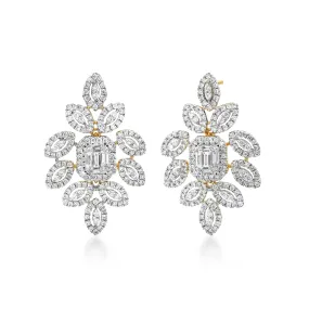 Pluma Diamond Earrings