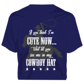 "Cute Now" Western Kids T-Shirt