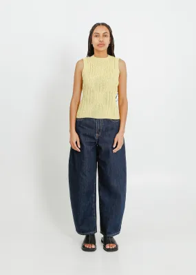SACHA KNIT TANK / LEMONADE