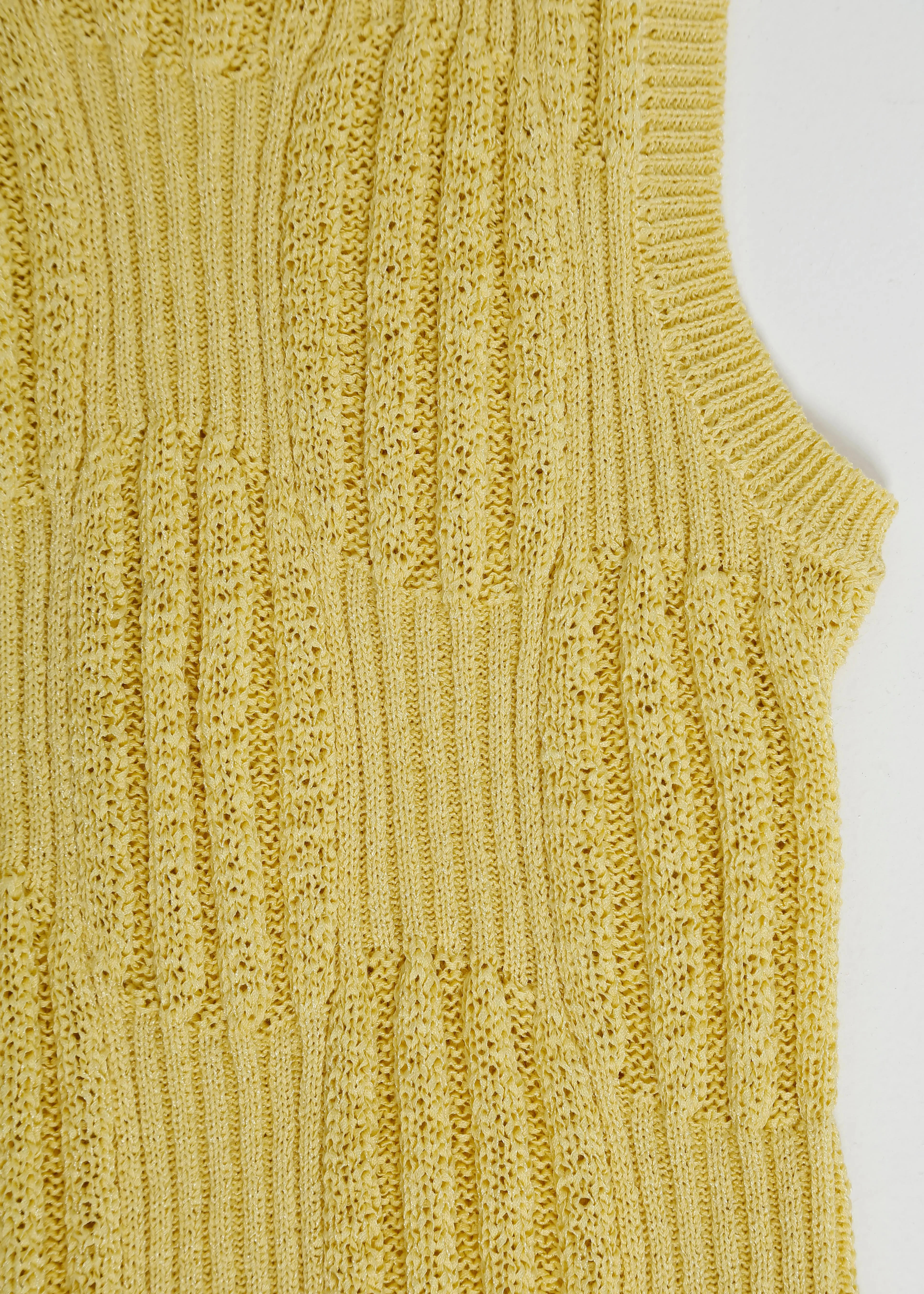 SACHA KNIT TANK / LEMONADE