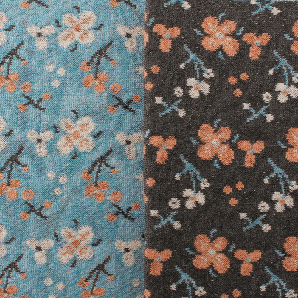 SCARVES - CHERRY BOMB - EXTRA FINE MERINO WOOL