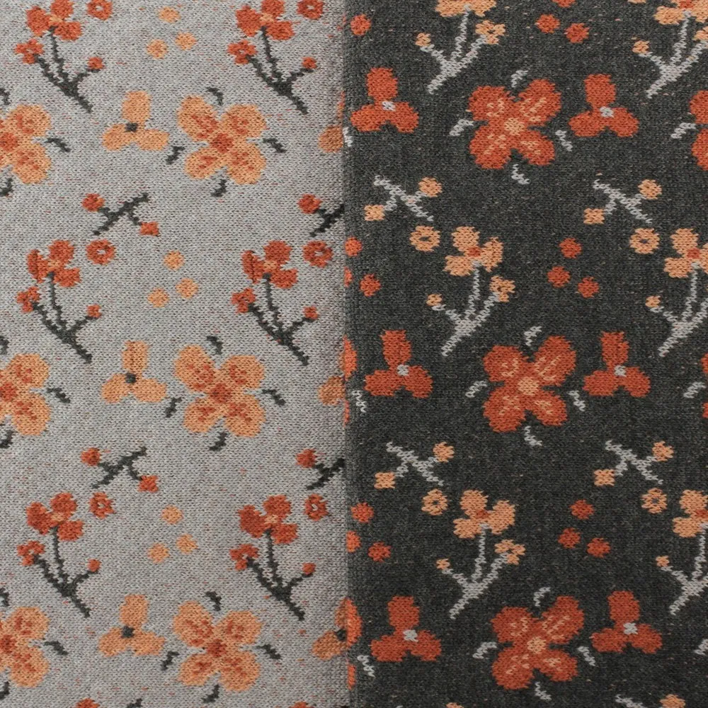 SCARVES - CHERRY BOMB - EXTRA FINE MERINO WOOL