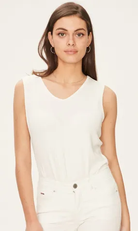 Sleeveless V-Neck Top