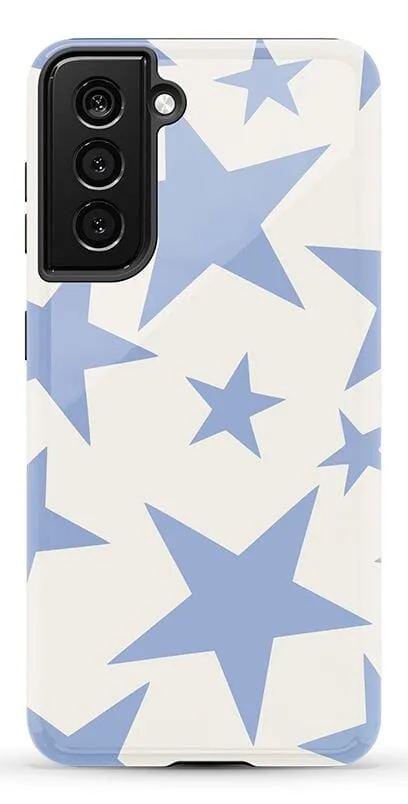 Stars Align | Blue & White Stars Samsung Case