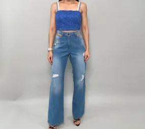 Thamar Cut Out Denim Jean