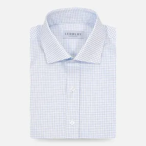 The Light Blue Monty Check Custom Shirt
