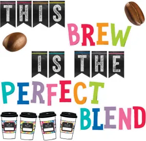 'This Brew is the Perfect Blend' Bulletin Board Set | Bright and Brewtiful | UPRINT | Schoolgirl Style