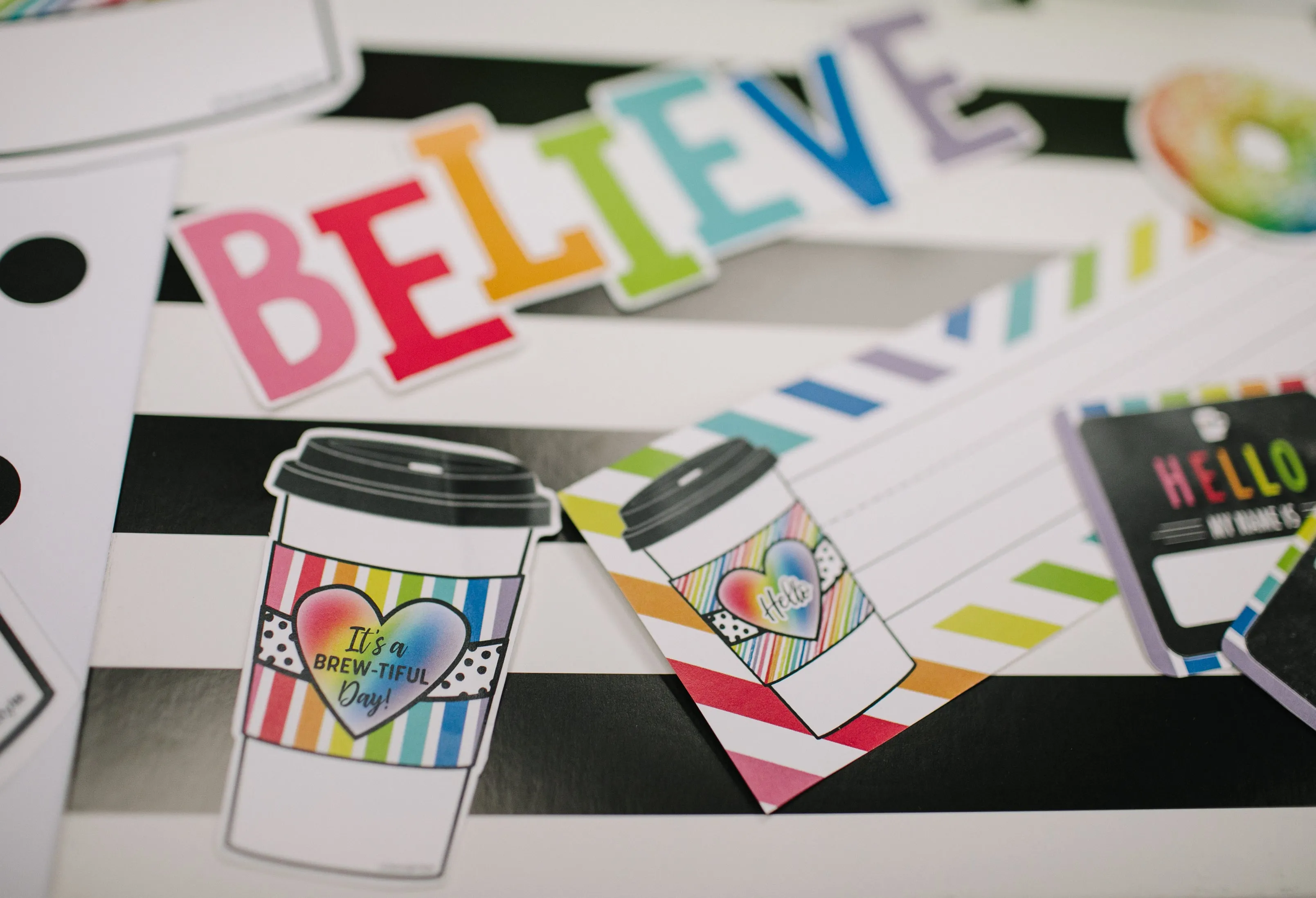 'You are Capable of Amazing Things'  Bulletin Board Set | Bright and Brewtiful | UPRINT | Schoolgirl Style